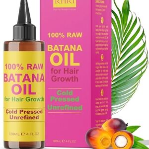 100% Raw Batana Oil for Hair Growth - Brown